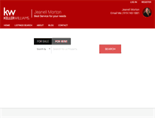 Tablet Screenshot of jeanellmorton.com
